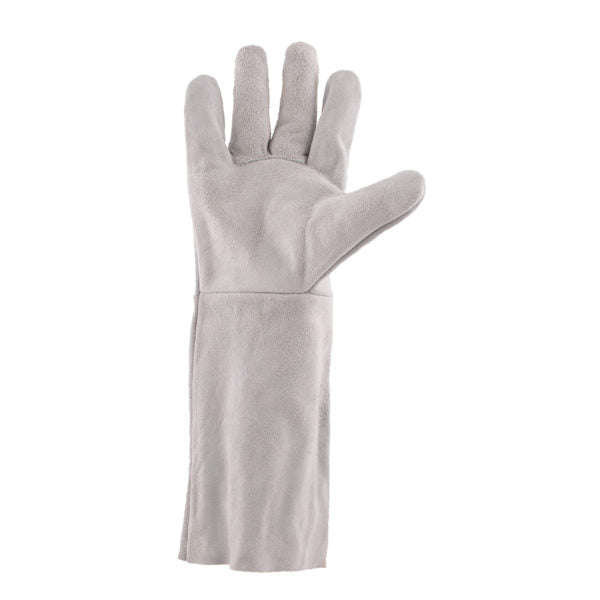 Chrome Leather Gloves Elbow Length