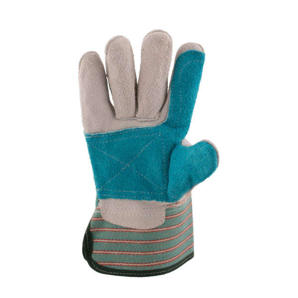 Tru Touch Leather Rigger Candy-Striped Gloves