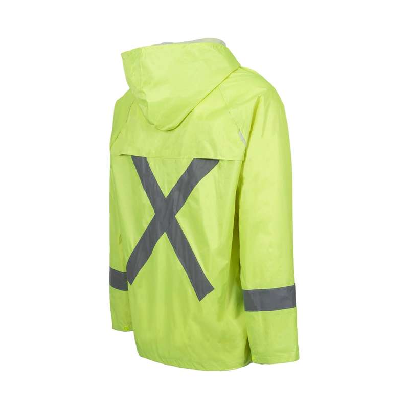 Rebel Rubberised Hi Vis Reflective Rain Suit