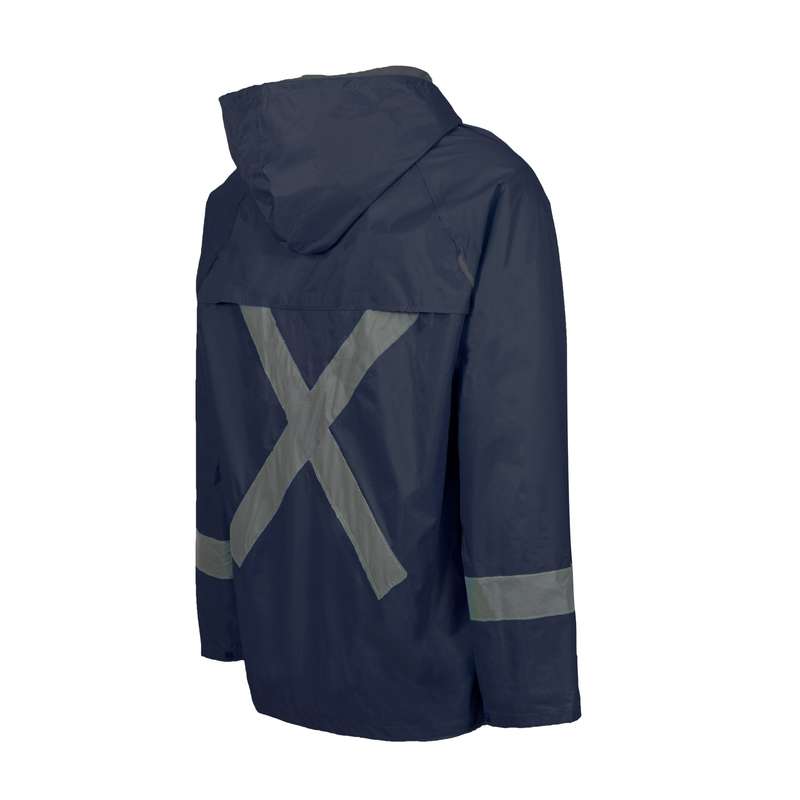 Rebel Rubberised Hi Vis Reflective Rain Suit