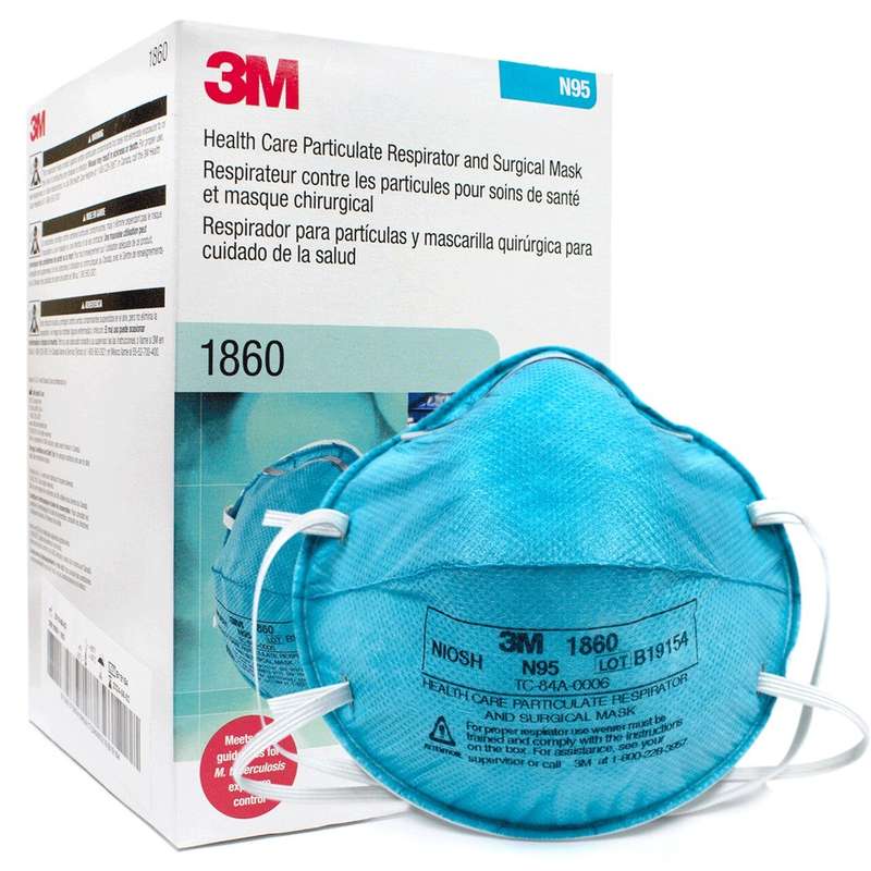 3M 1860 N95 Face Mask - 20 pcs per box