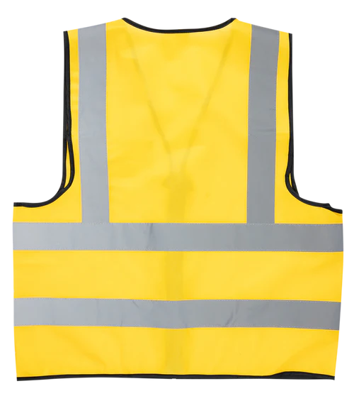 Pioneer®Yellow Reflective Vest With Zip & Id Pouch