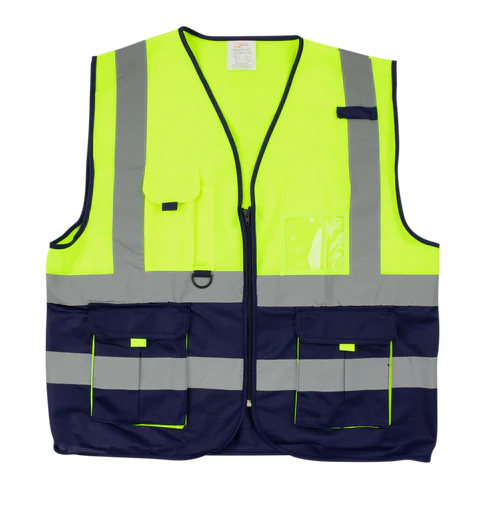 Pioneer® Lime/Navy Siganling Vest