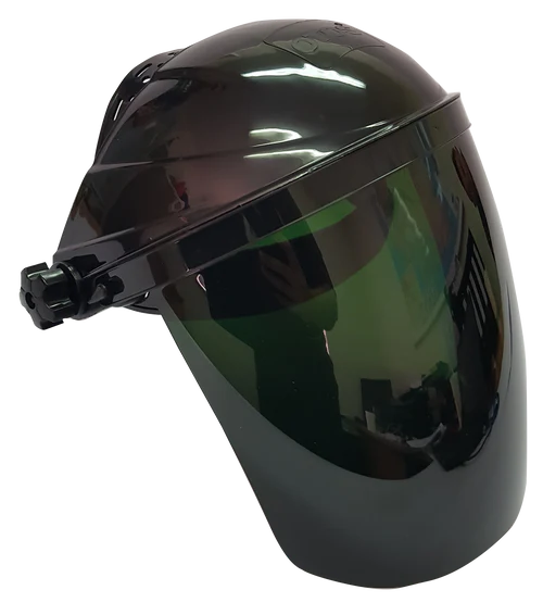 Pioneer Face Shield One Piece Hx Premium Green Shade 5
