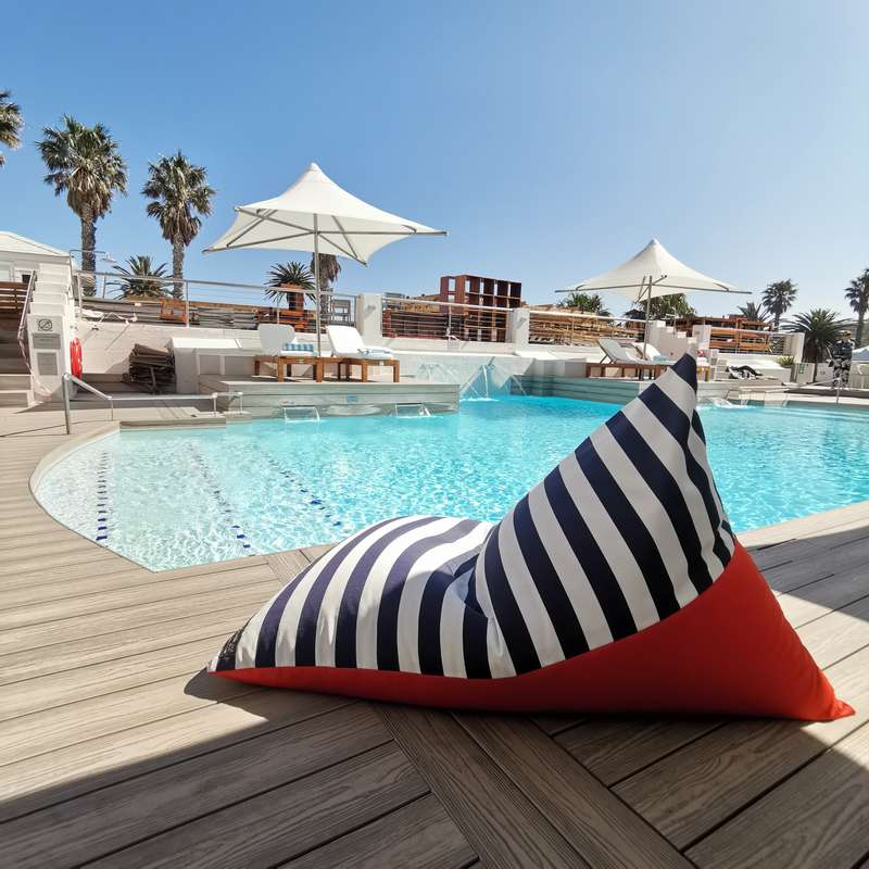 The "Deluxe" Collection Outdoor Teardrop Beanbags