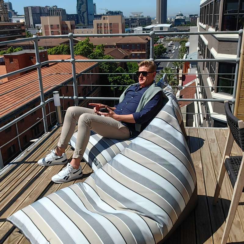The "Deluxe" Collection Outdoor Teardrop Beanbags