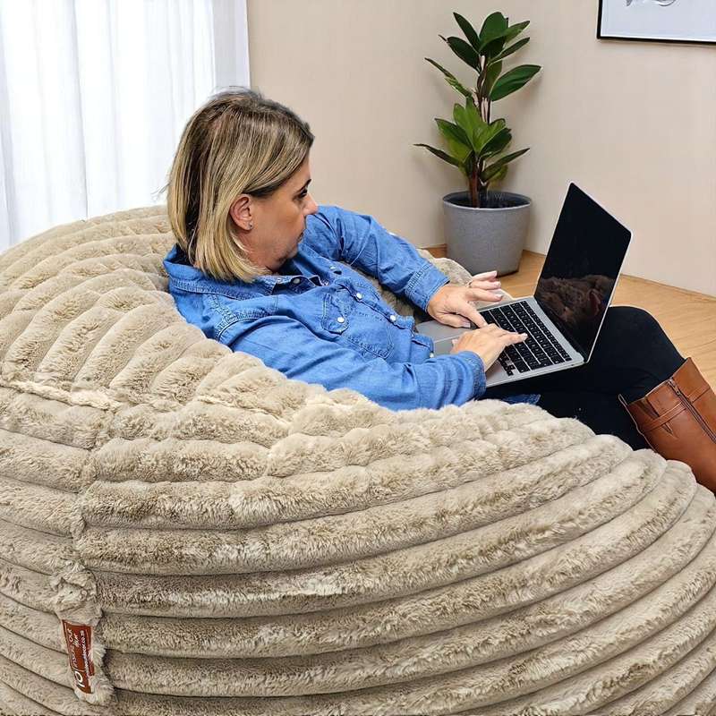 Winter Fur Beanbags