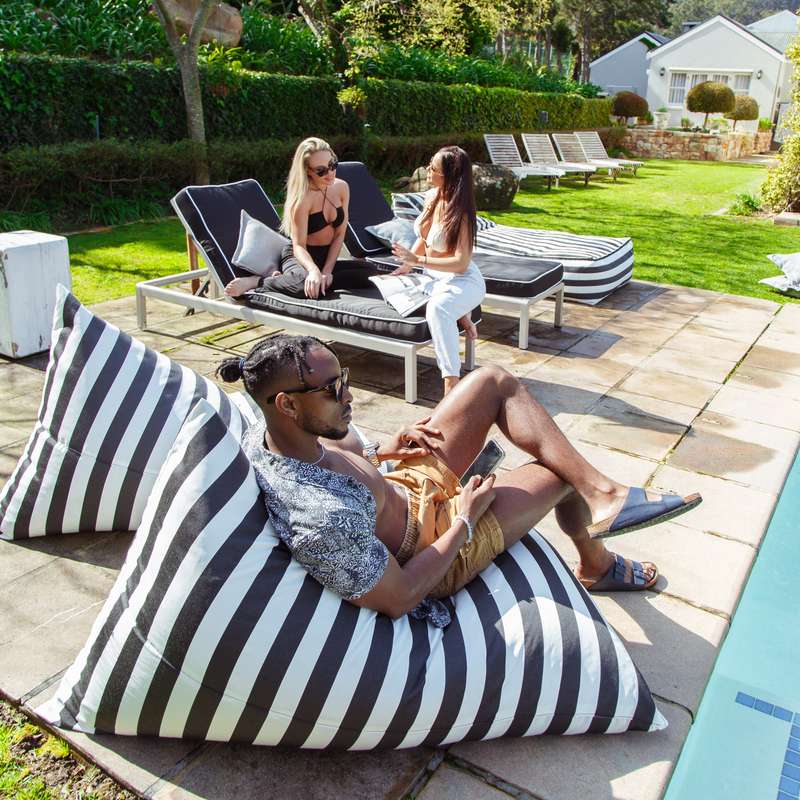 The "Deluxe" Collection Outdoor Teardrop Beanbags