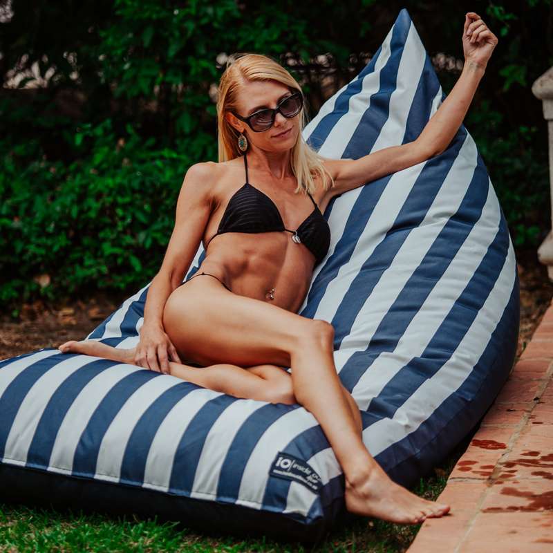 The "Deluxe" Collection Outdoor Teardrop Beanbags
