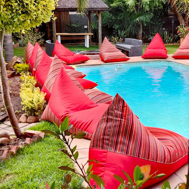 The "Deluxe" Collection Outdoor Teardrop Beanbags