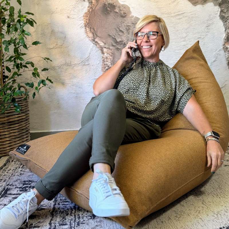 Indoor Teardrop Beanbags