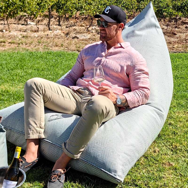The "Deluxe" Collection Outdoor Teardrop Beanbags