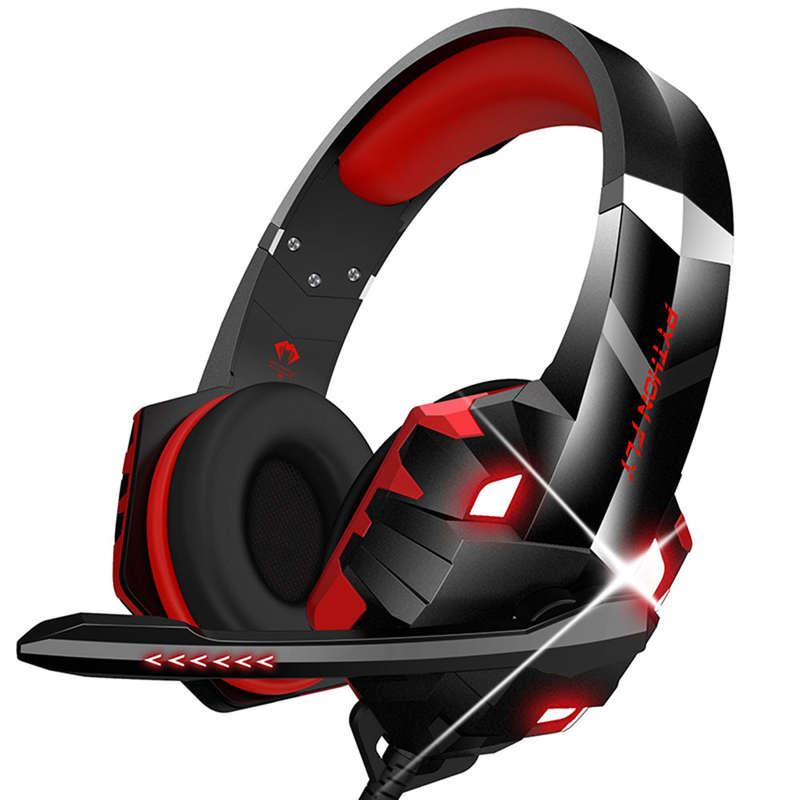 Python Fly G9000max Gaming Headset with Noise Isolating 120 Adjustable Omnidirectional Mic 40mm Dri