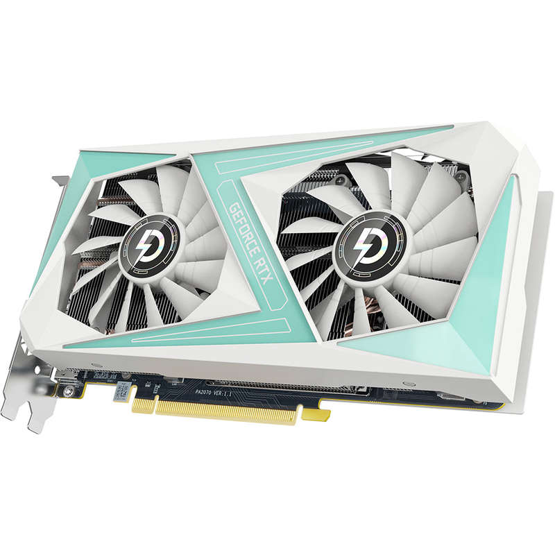 Peladn RTX2060 6G Gaming Graphics Card 6G/192bit/GDDR6 Memory Maximum Support 8K Resolution with 3*D