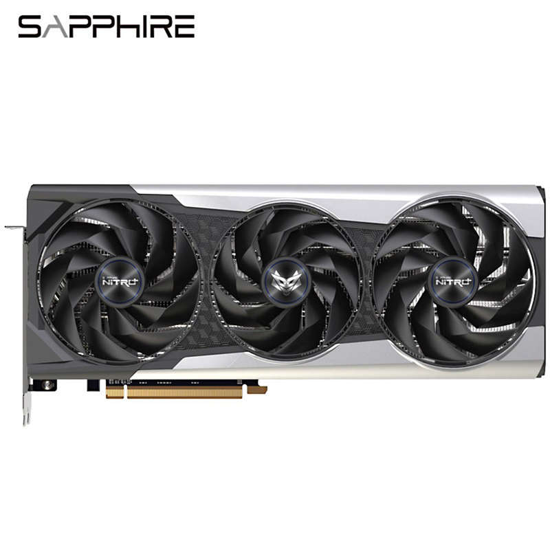 Sapphire RX6750XT 12G D6 NITRO OC Graphics Card 12G/192bit/GDDR6 Memory up to 2623MHz Frequency Thre