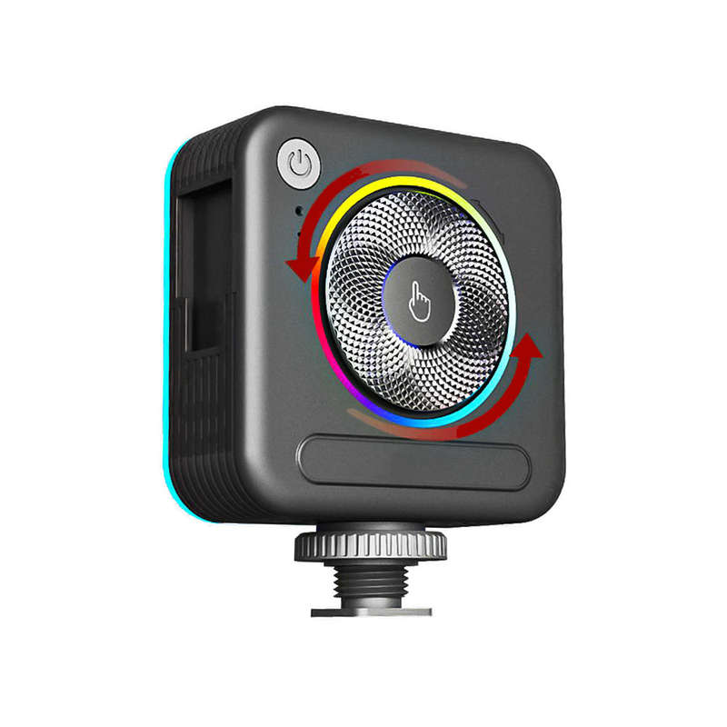RGB Mini Photography Lamp LED Light Dimmable LED Light Portable Vlog Light Rechargeable Soft Light P
