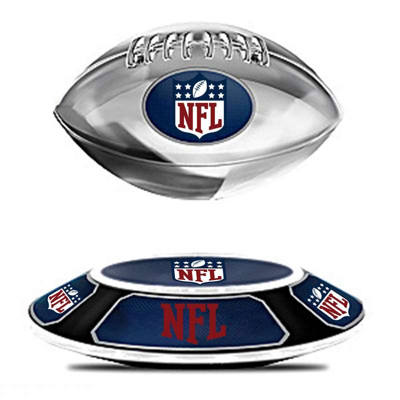 NFL Levitating Football Sculpture