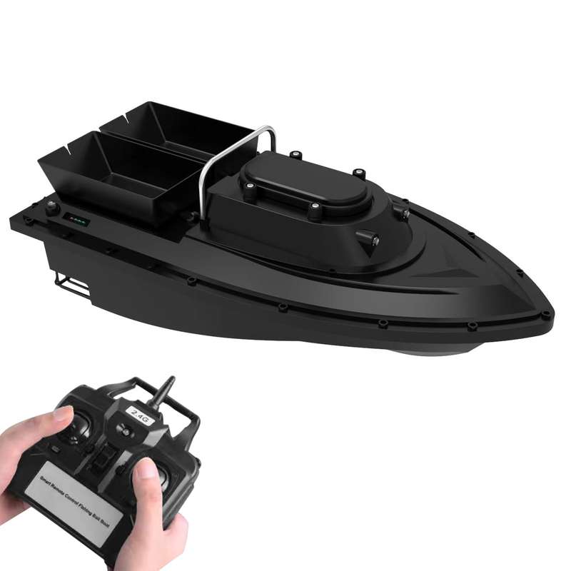 Smart RC Fishing Bait Boat 400-500M Wireless Remote Control Fishing Feeder Boat Ship with   L