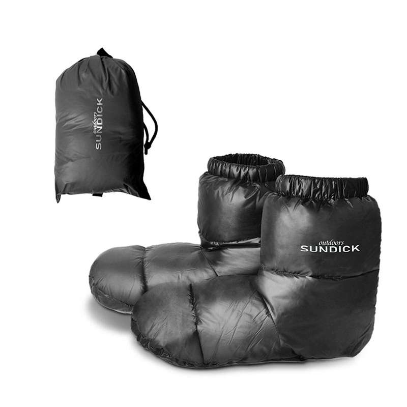Outdoors Camping Slippers Warm Socks for Sleeping Bag Indoors Warm Boots Men Women Winter Duc