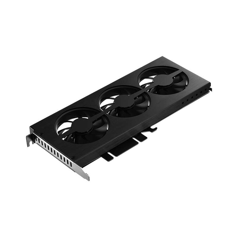 JONSBO Graphics Card Cooler Cooling Fan Graphics Card Radiator with 3 Fans RGB Effect for NVIDIA GTX