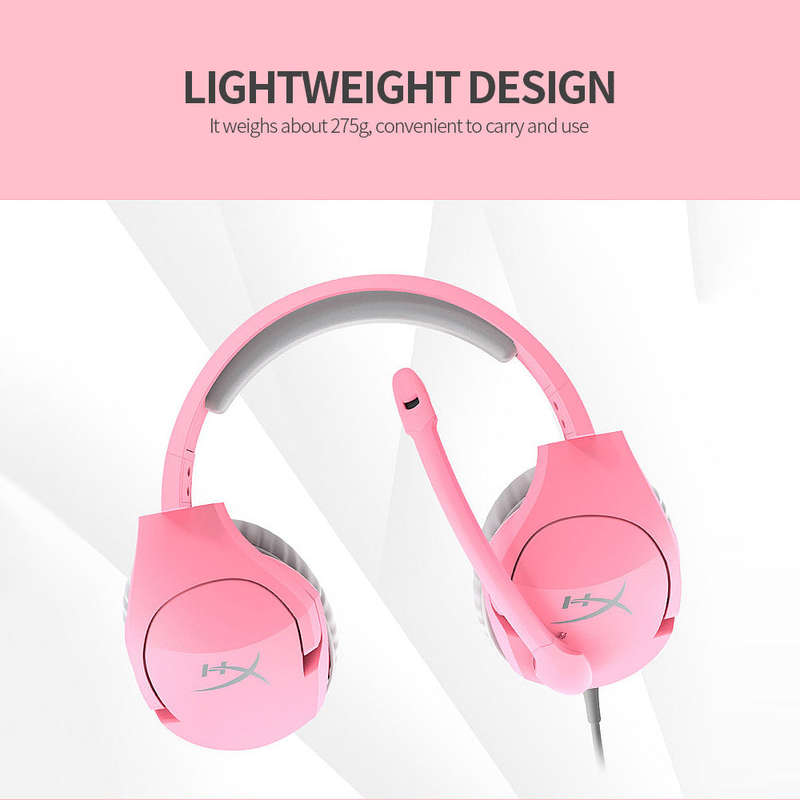 Kingston HyperX Cloud Stinger Head-mounted Gaming Headset with Noise Reduction Microphone for PC Gam