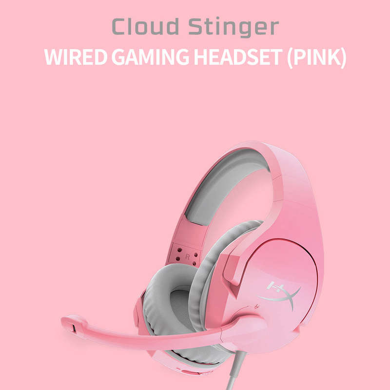 Kingston HyperX Cloud Stinger Head-mounted Gaming Headset with Noise Reduction Microphone for PC Gam