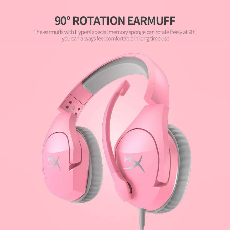 Kingston HyperX Cloud Stinger Head-mounted Gaming Headset with Noise Reduction Microphone for PC Gam