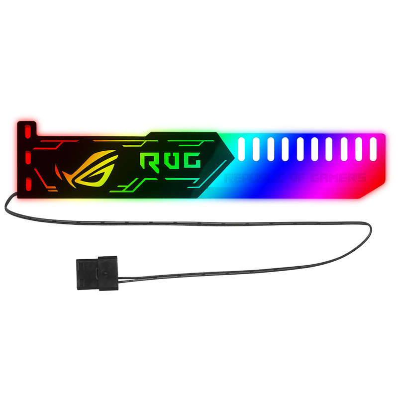 RGB25 RGB Graphics Card Stand Graphics Card Support with RGB Light Effect 5V 2Pin Power Supply Graph