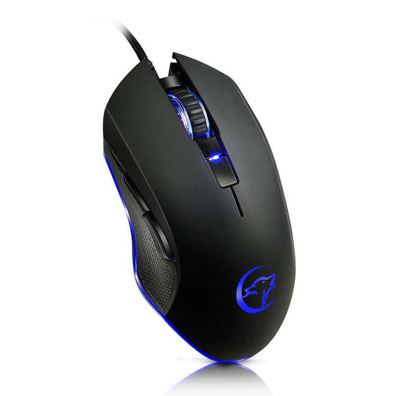 YWYT G812 USB Wired Mouse Gaming Mouse 3200DPI 6 Buttons Optical Gaming Mouse Ergonomic Mouse with C
