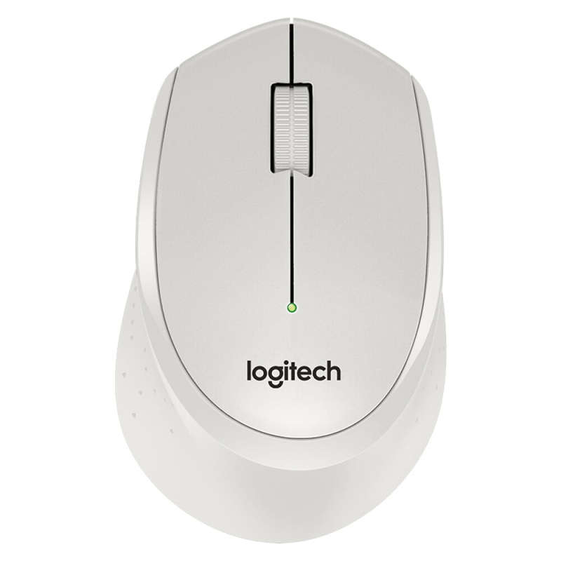 Logitech M330 2.4GHz Wireless Mouse Ergonomic Mute Mouse with 2.4G Nano Receiver Plug and Play for D