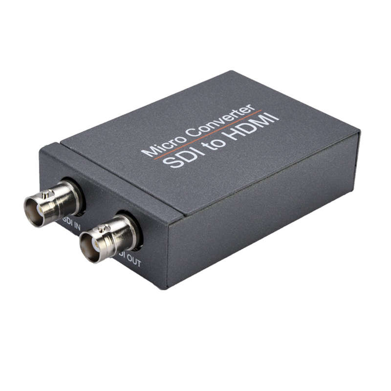 NK-M008 Micro SDI Converter SDI to HDMI/SDI to SDI 2 Routes Output Mini HD 1080P USB Powered Convert