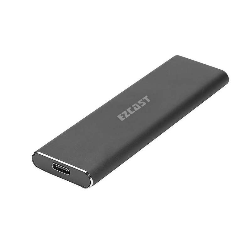 EZCast S8000  GEN2 Hard Drive Enclosure M.2 NVME Portable SSD Enclosure PCI-e to USB 3.1 Applicable