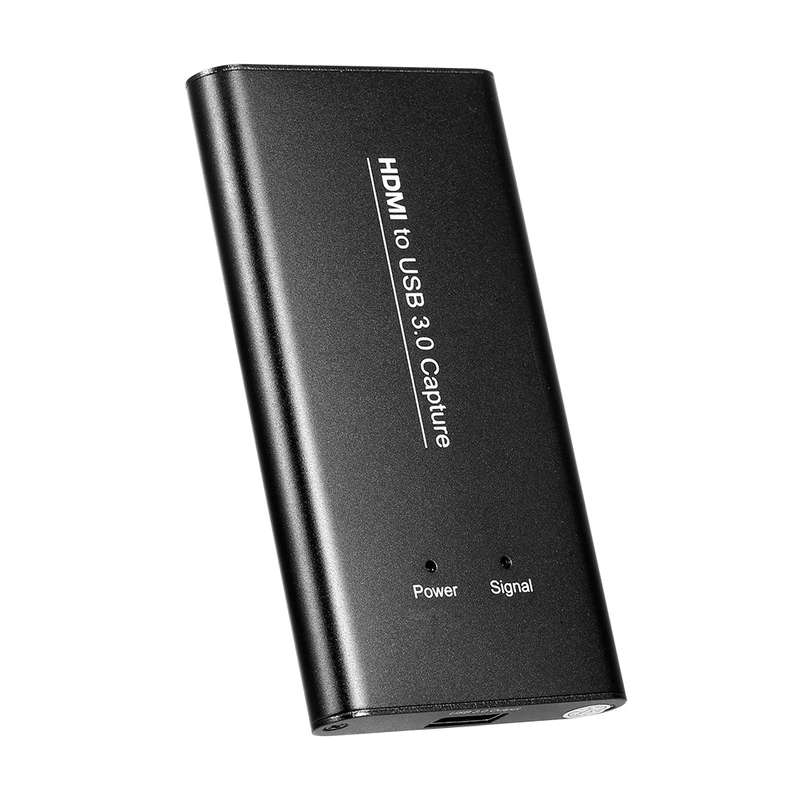 4K HD Video Capture Card HD to USB 3.0 Audio & Video Capture Device 4K Input Full HD 1080P Output Ca