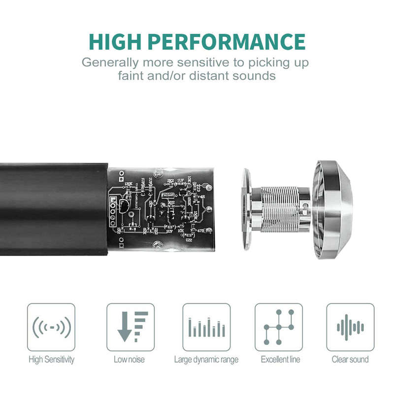 Professional BM700 Condenser Microphone Sound Recording Microphone Mic KTV Singing Studio Recording