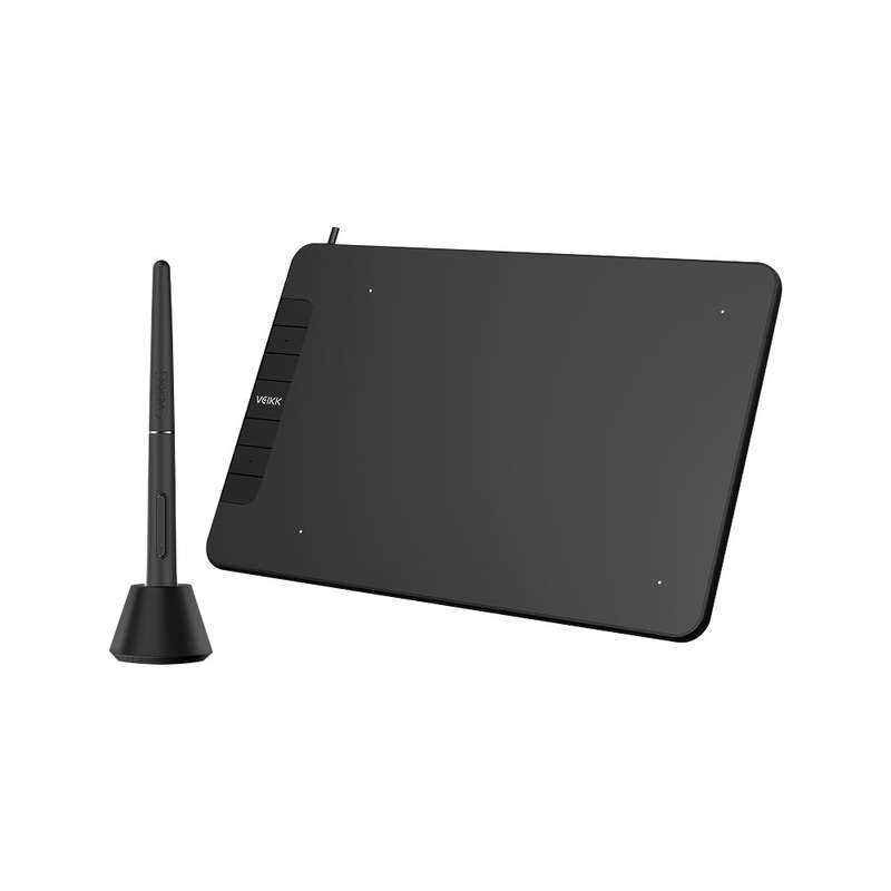 VEIKK VK640 Graphics Tablet Digital Drawing Tablet with 8192 Levels Pressure Sensitivity 5080LPI Res