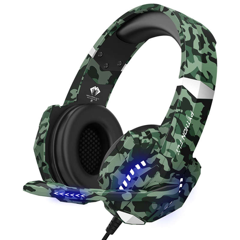 Python Fly G9000max Gaming Headset with Noise Isolating 120 Adjustable Omnidirectional Mic 40mm Dri