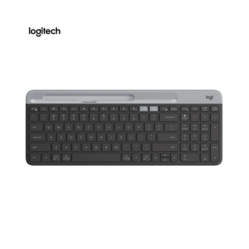 Logitech K580 Wireless Office Keyboard BT&Unifying Dual-mode Multi-device Ultra-thin Keyboard with I