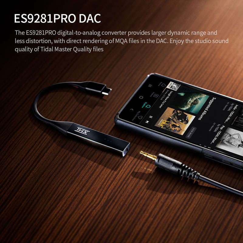 Razer THX Onyx Portable DAC Headphone Amplifier with THX AAA Technology HiFi Sound Quality Compatibl