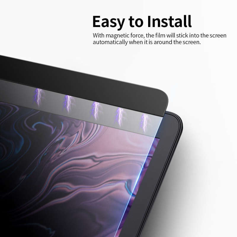 Magnetic Privacy Screen Filter Anti UV Film Anti Glare Frosted High-transmittance Film Compatible wi