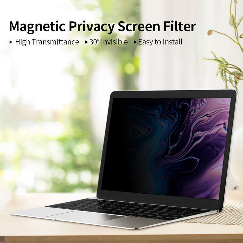 Magnetic Privacy Screen Filter Anti UV Film Anti Glare Frosted High-transmittance Film Compatible wi