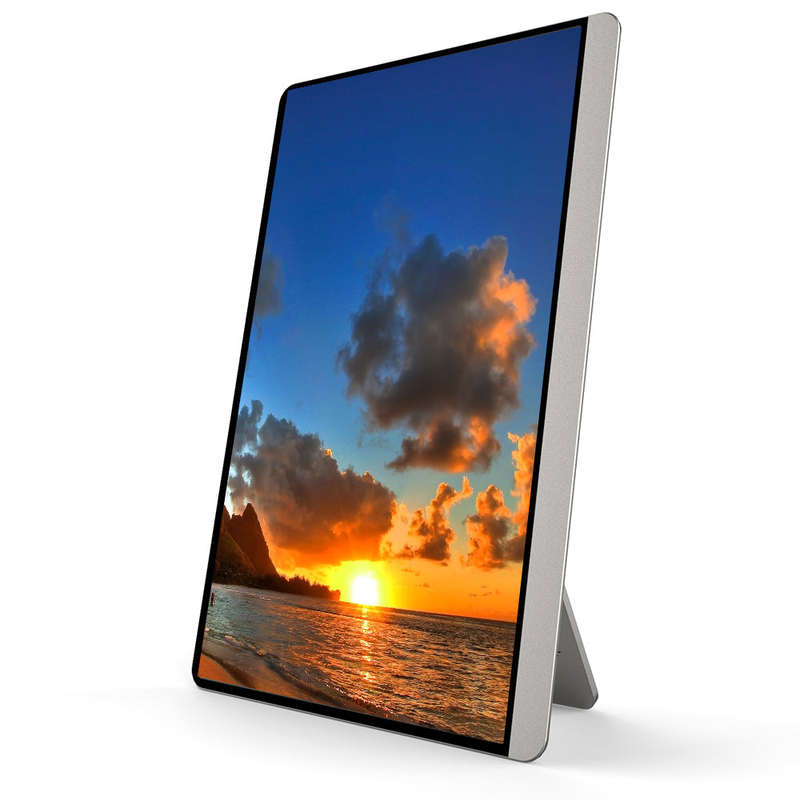 16.1in Ultra Slim Monitor with Type-C Mini HD Ports for PC Phone Tablet Game Console 1080P IPS/USB-C