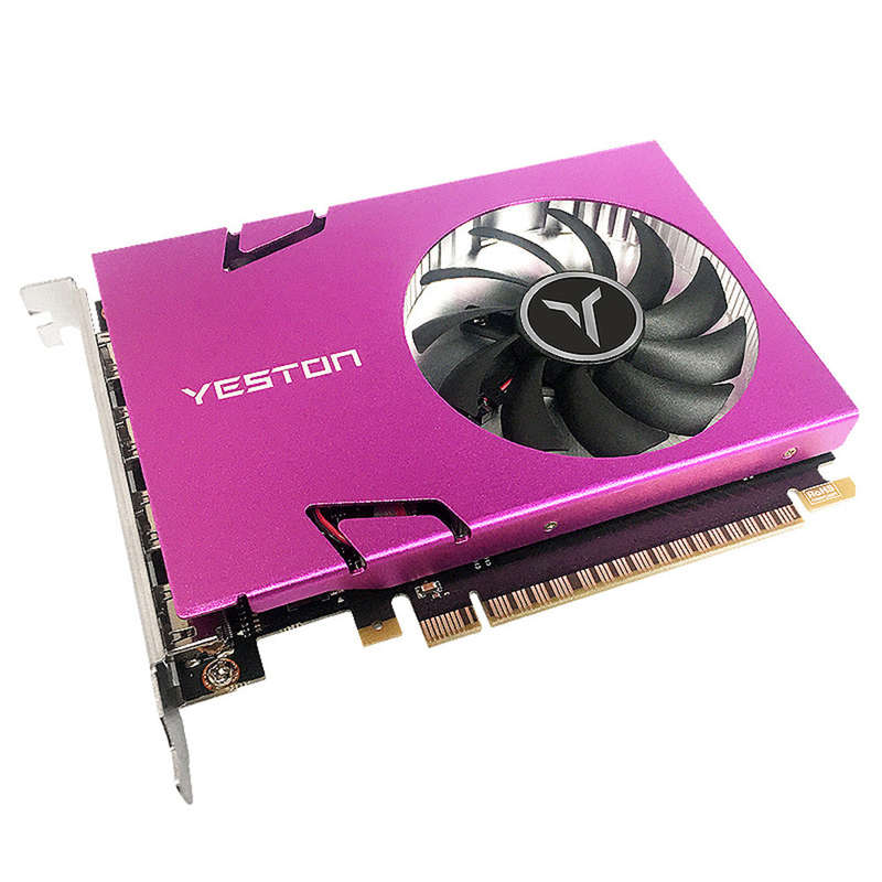 Yeston GT730-4G 4HD 4-Screen Graphics Card 4G/128bit/DDR3 Memory Support Split Screen 10bit Color De