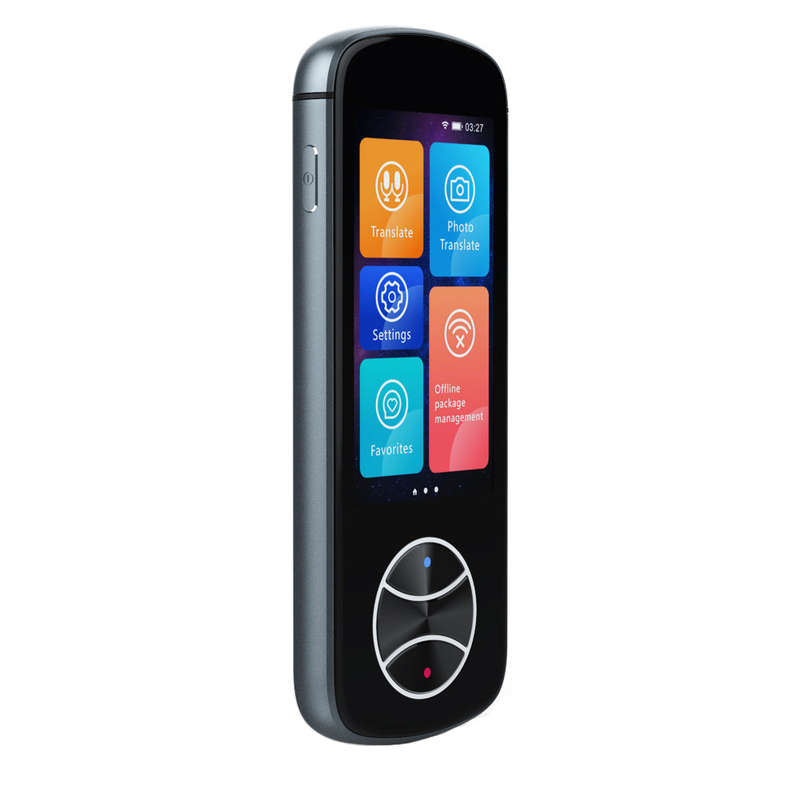 V10 Smart Translator Support Online/Offline/Photo Translation 3 inch Touch Screen Aluminum Alloy She