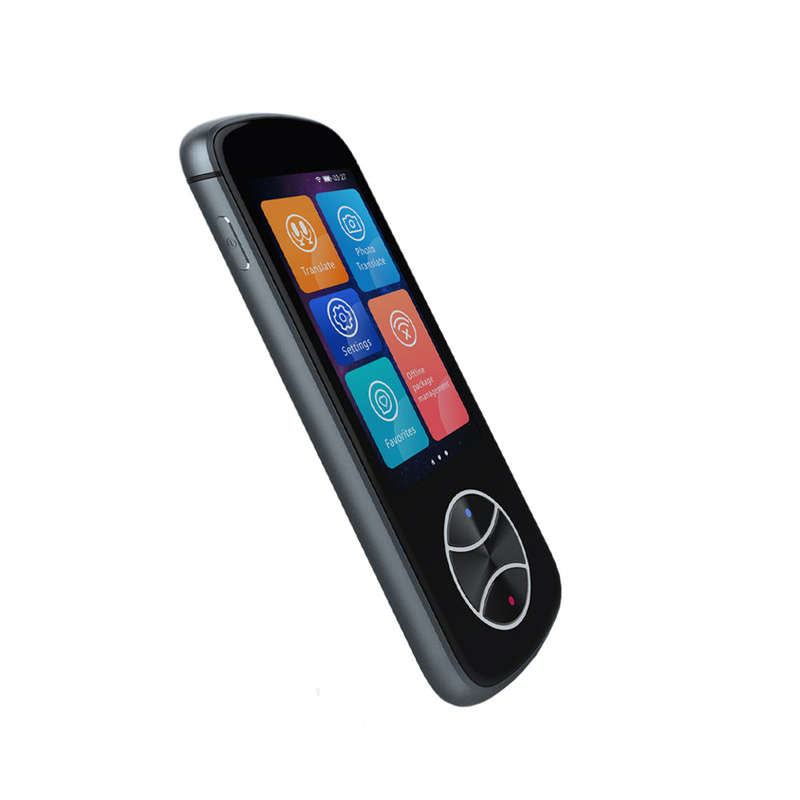 V10 Smart Translator Support Online/Offline/Photo Translation 3 inch Touch Screen Aluminum Alloy She