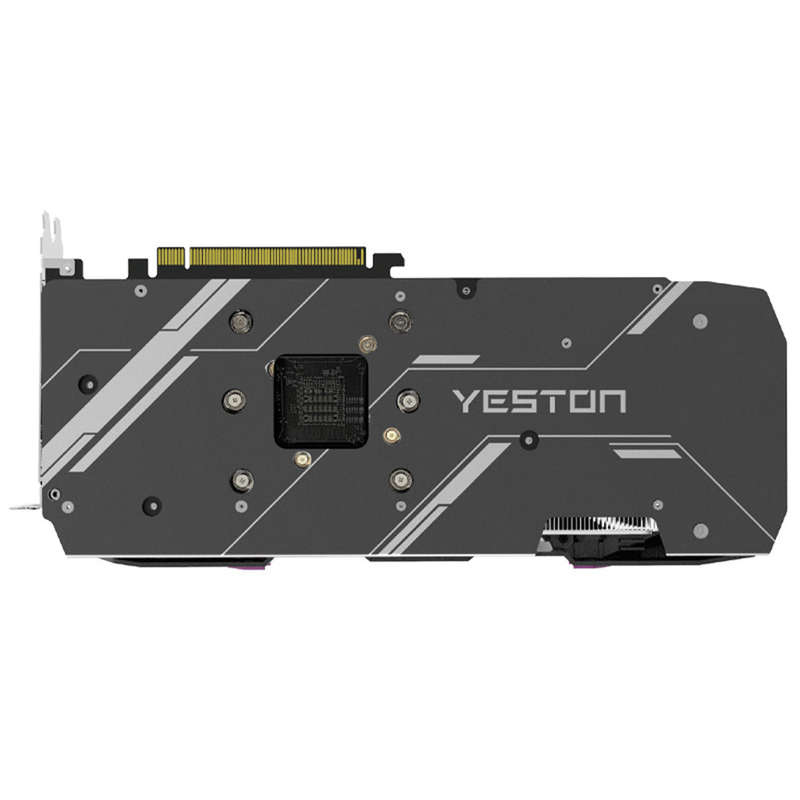 Yeston RX6800-16G D6 PB Gaming Graphics Card with 16G/256bit/GDDR6 Memory 3 Large Size Fans Metal Ba