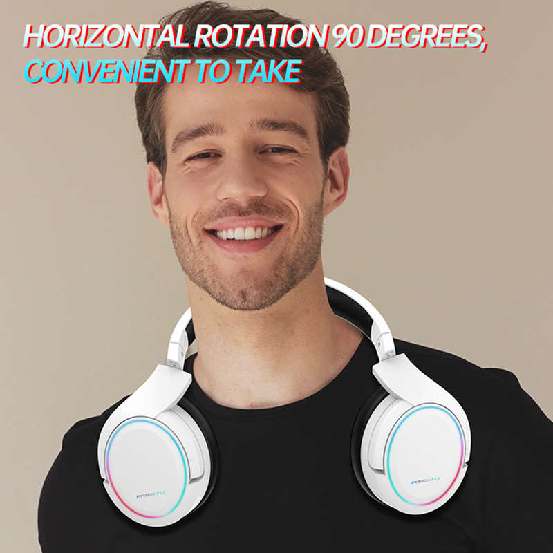Python Fly X6 Pro 2.4G Wireless Gaming Headset with 3D Stereo Surround Sound Detachable Microphone W
