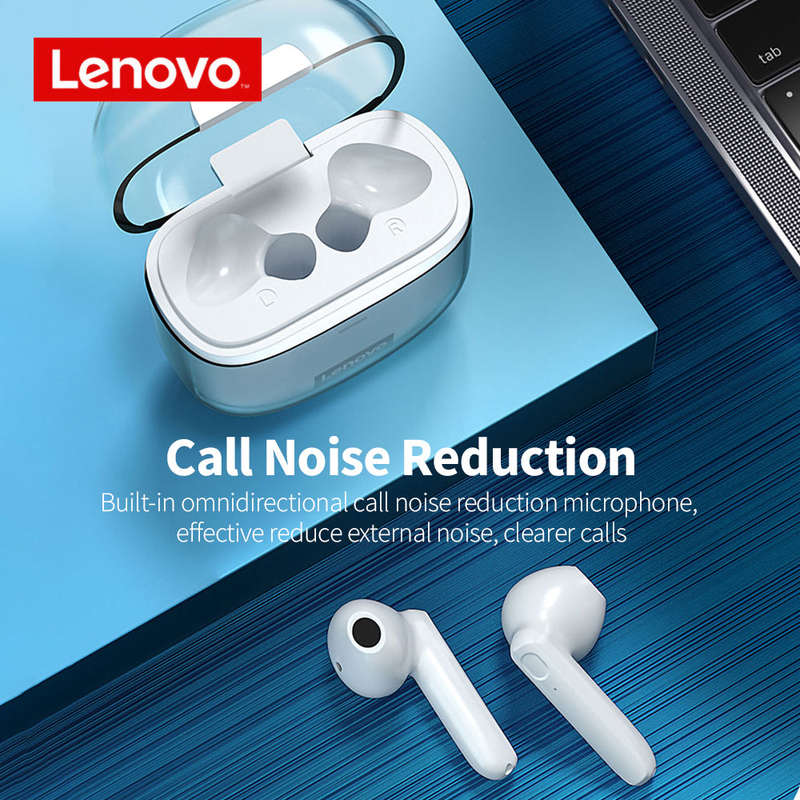 Lenovo XT96 Wireless BT Headphones BT5.1 Semi-in-ear Sports Earbuds Dual Audio Decoding Call Noise R