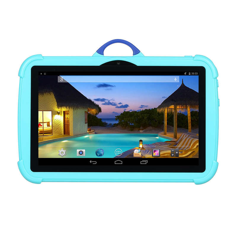 Q8 7 inch Kids Tablet IPS Screen 1024*600 Resolution 1GB+8GB Memory Android 6.0 Support WiFi/BT Conn