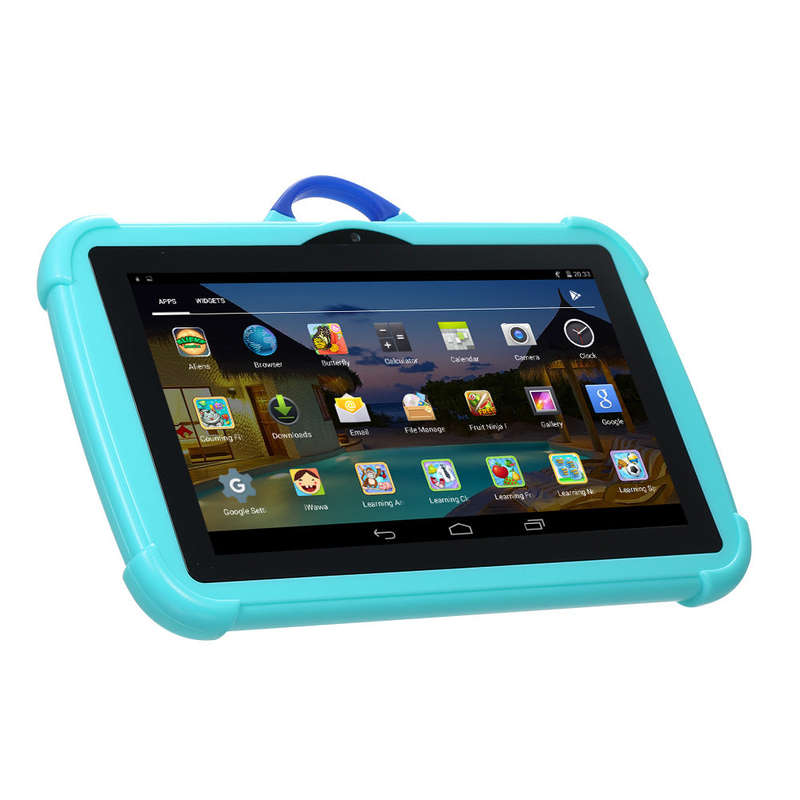 Q8 7 inch Kids Tablet IPS Screen 1024*600 Resolution 1GB+8GB Memory Android 6.0 Support WiFi/BT Conn