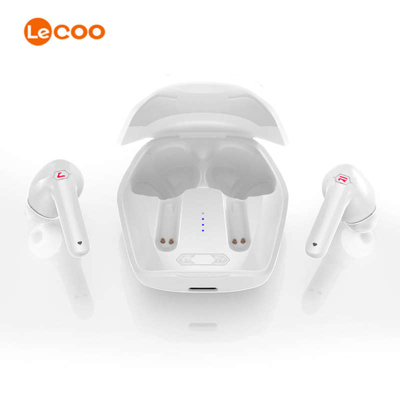 Lecoo C4 True Wireless BT Headphones Semi-in-ear Sports Gaming Earbuds HiFi Sound Quality Comfortabl